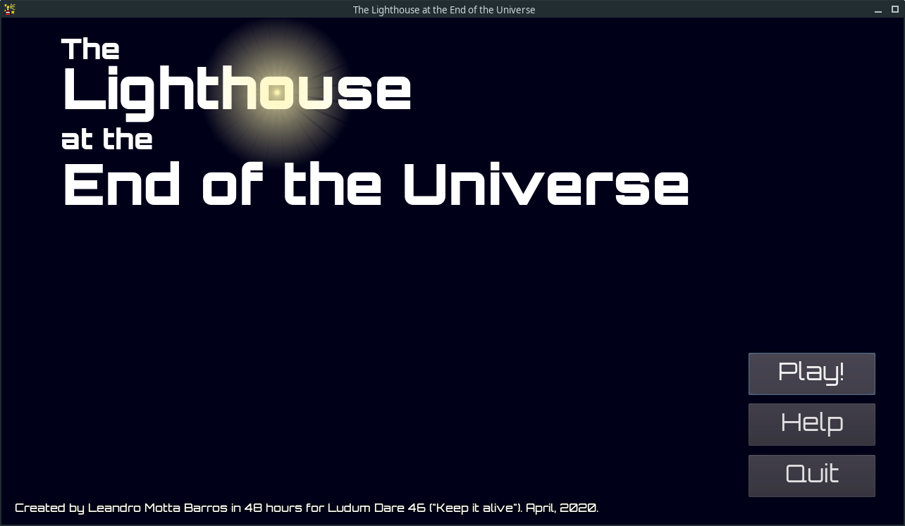 LD46: The Lighthouse at the End of the Universe