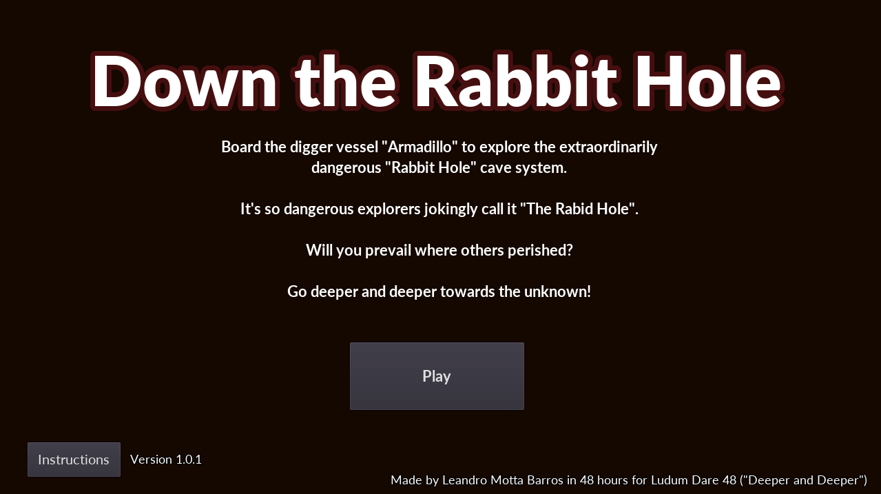 LD48: Down the Rabbit Hole
